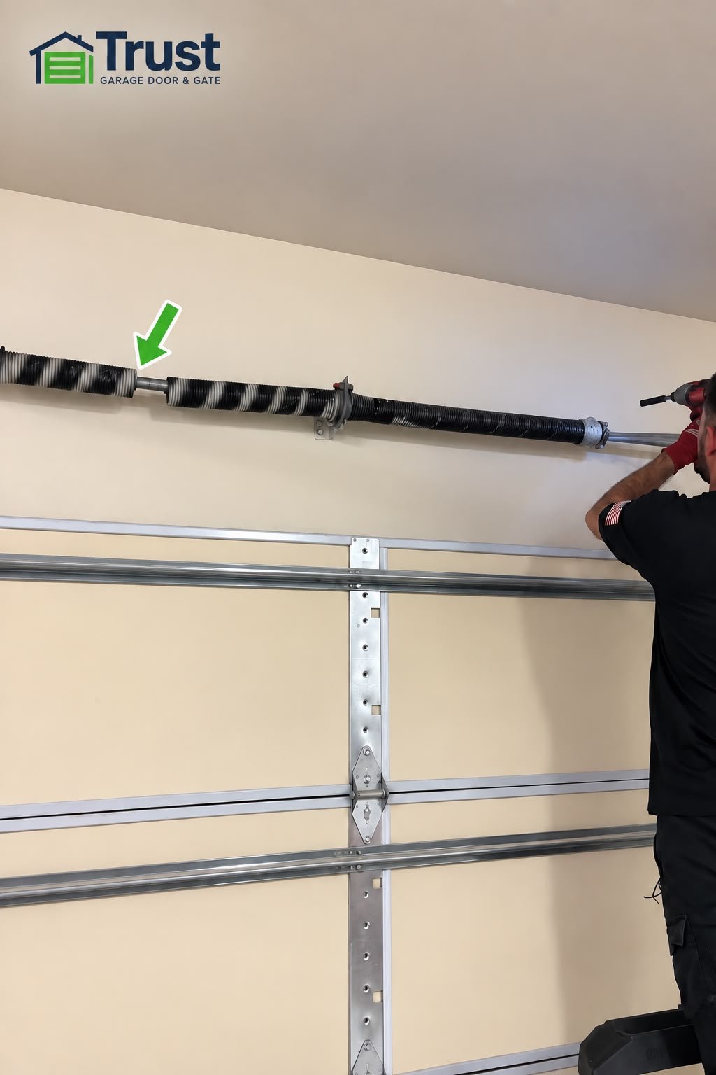 Broken Spring Repair Technician
